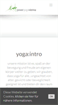 Mobile Screenshot of poweryoga-vienna.at